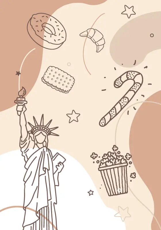 słodycze z USA